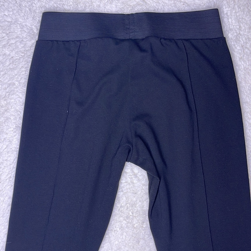 Andrea Jean’s Skinny Leg High Waisted Pleated Stretch Waistband size Large - Picture 6 of 7